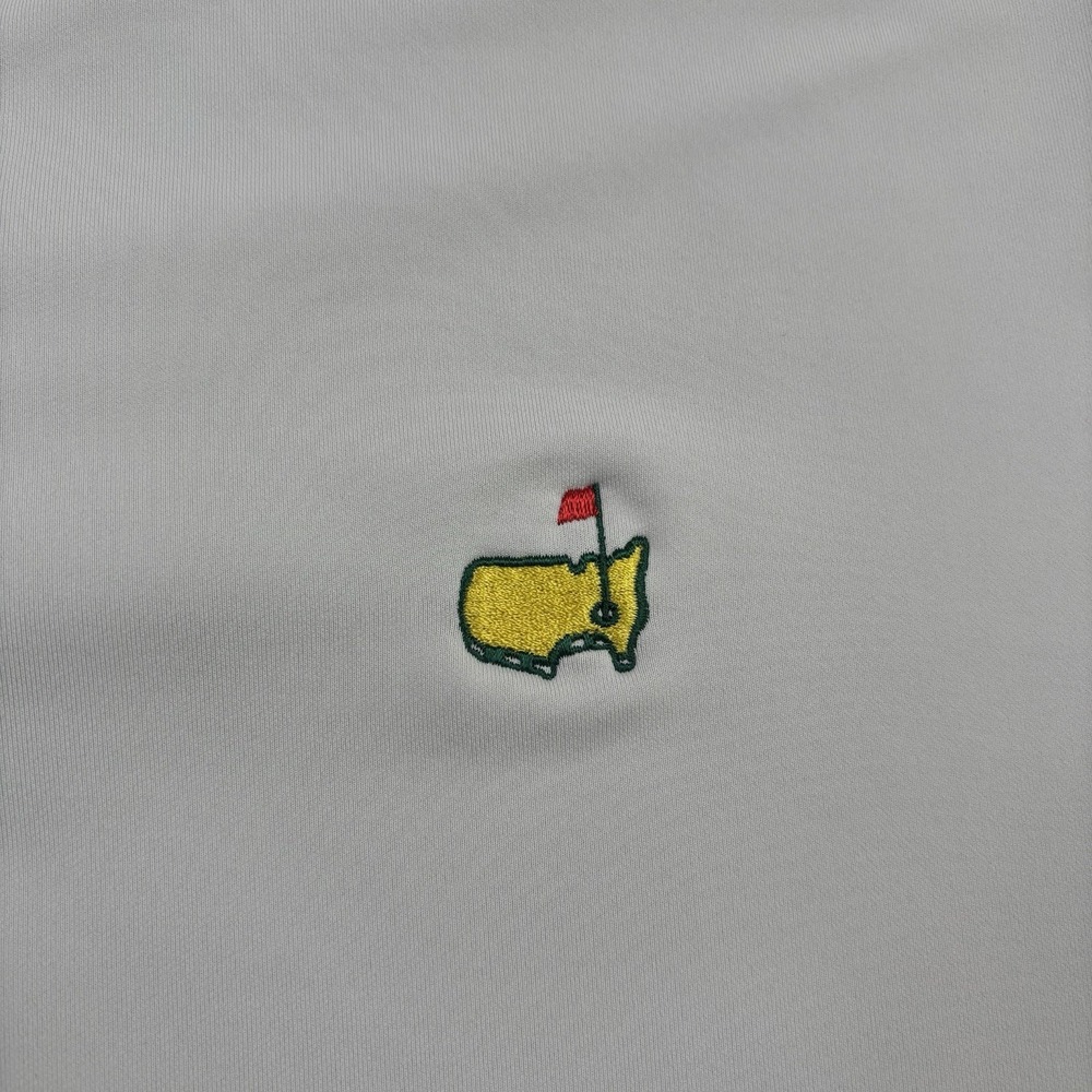 Masters Peter Millar Perth Performance Grey 1/4 Z… - image 2